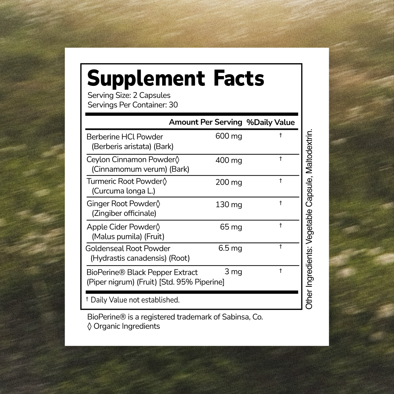 Metabolic Energy
