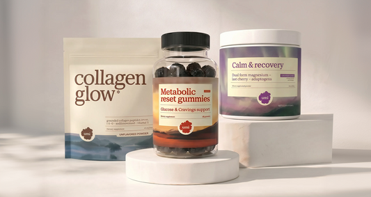 Metabolic Reset Gummies+Calm&Recovery+Collagen