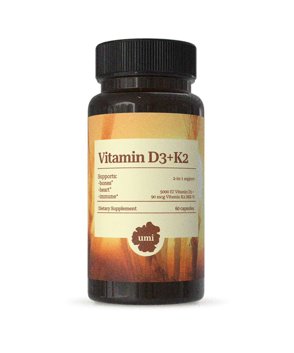Vitamin D3 + K2